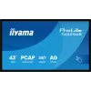 iiyama T4329AS-B1AG datora monitors 108 cm (42,5 collas) 3840 x 2160 pikseļi 4K Ultra HD LED skārienekrāns Melns