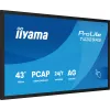 iiyama T4329AS-B1AG datora monitors 108 cm (42,5 collas) 3840 x 2160 pikseļi 4K Ultra HD LED skārienekrāns Melns
