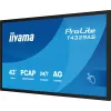 iiyama T4329AS-B1AG datora monitors 108 cm (42,5 collas) 3840 x 2160 pikseļi 4K Ultra HD LED skārienekrāns Melns