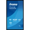 iiyama T5529AS-B1AG Signāla displejs Kioska dizains 138.7 cm (54.6 collas) LED Wi-Fi 450 cd/m² 4K Ultra HD Melns Skārienekrāns Iebūvēts procesors Android 24/7
