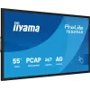 iiyama T5529AS-B1AG Signāla displejs Kioska dizains 138.7 cm (54.6 collas) LED Wi-Fi 450 cd/m² 4K Ultra HD Melns Skārienekrāns Iebūvēts procesors Android 24/7