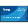 iiyama TE6512MIS-B4AG Signāla displejs Kioska dizains 165,1 cm (65 collas) LCD Wi-Fi 400 cd/m² 4K Ultra HD Melns Skārienekrāns Iebūvēts procesors Android 24/7