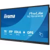 iiyama TE7512MIS-B4AG Signāla displejs Kioska dizains 190,5 cm (75 collas) LCD Wi-Fi 400 cd/m² 4K Ultra HD Melns Skārienekrāns Iebūvēts procesors Android 24/7
