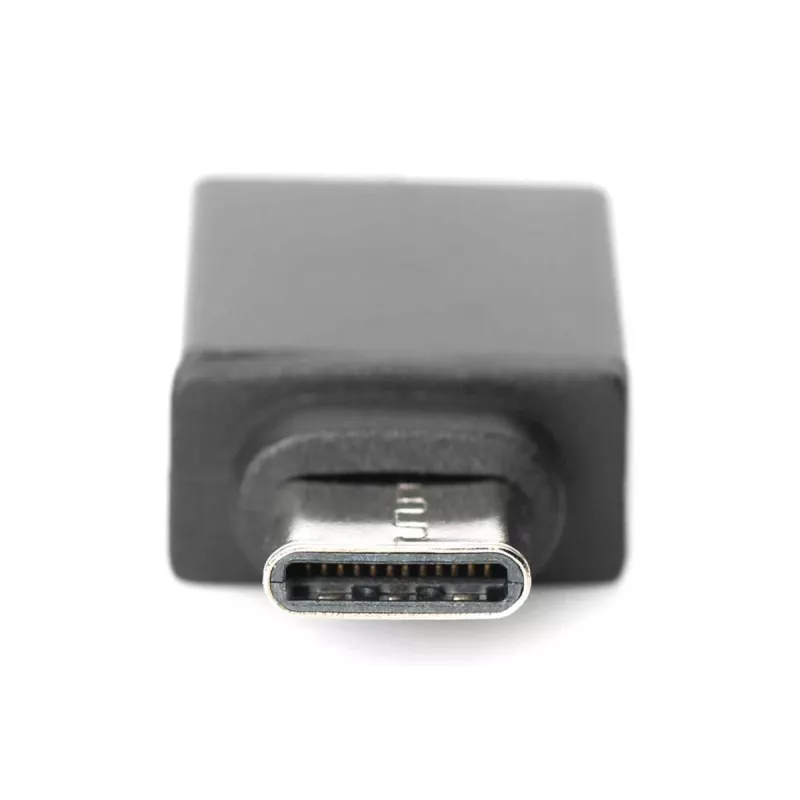 DIGITUS USB Type-C adapteris, Type-C uz A Super-Speed, melns