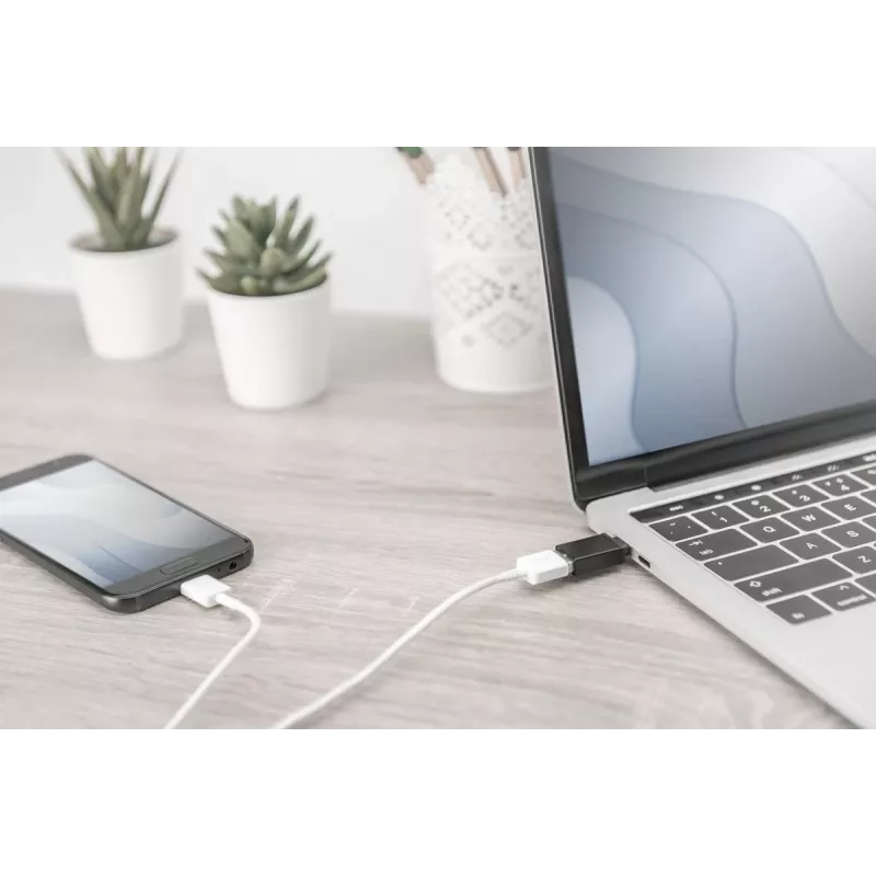 DIGITUS USB Type-C adapteris, Type-C uz A Super-Speed, melns