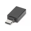 DIGITUS USB Type-C adapteris, Type-C uz A Super-Speed, melns