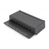 DIGITUS Patch Panel CAT6 8-portu ekranēts melns