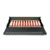 Patch Panel Digitus Desktop CAT 6A EA klase Shielded Melns