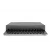 Patch Panel Digitus Desktop CAT 6A EA klase Shielded Melns