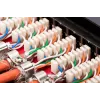 Patch Panel Digitus Desktop CAT 6A EA klase Shielded Melns