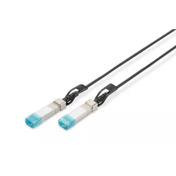 DIGITUS SFP+ 10G DAC kabelis 1m AWG 30, saderīgs ar HP HPE