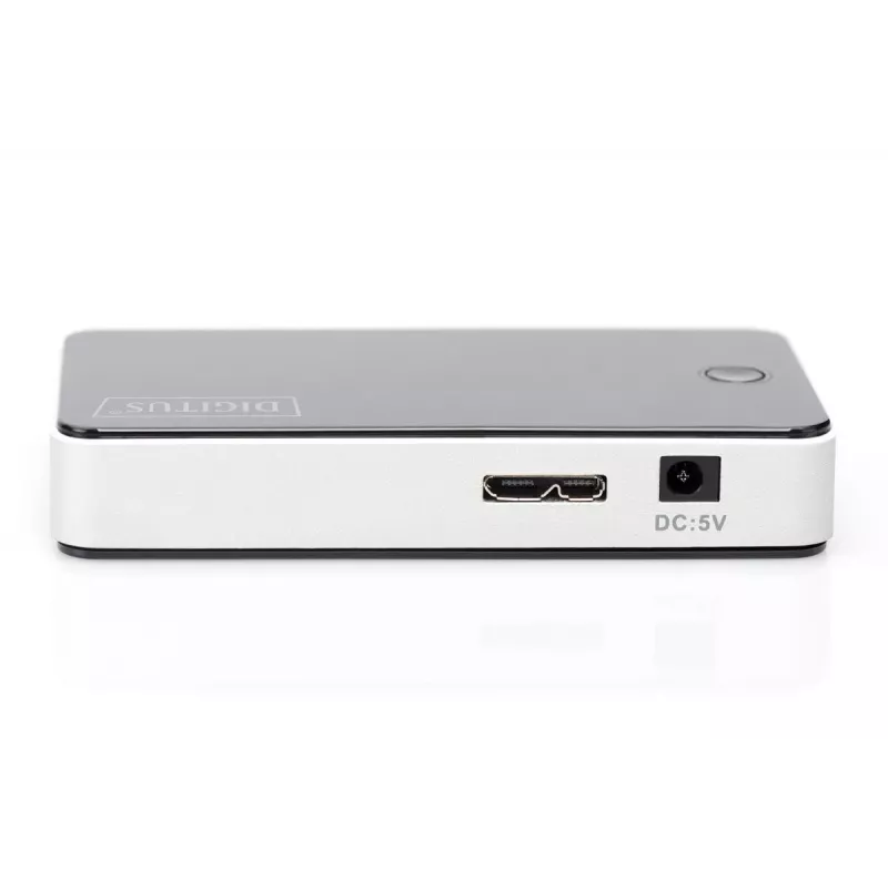 DIGITUS USB-hubs 4 portu USB 3.0 ārējais, melns, spīdīgs