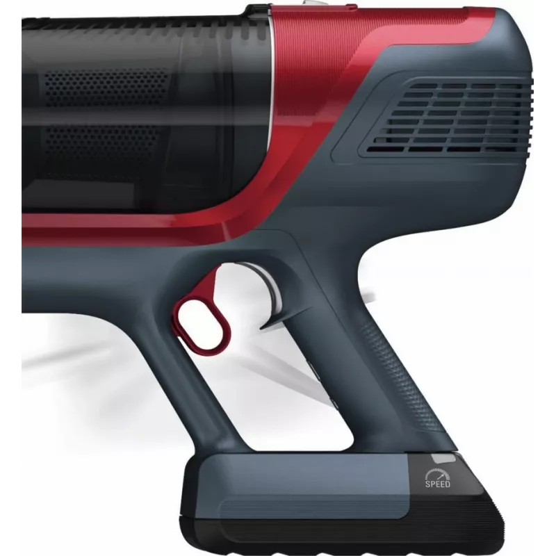 Rowenta RH6878 2-in-1 stick vacuum baterija Dry Cyclonic Bagless 0.55 L 100 W Red, pelēka