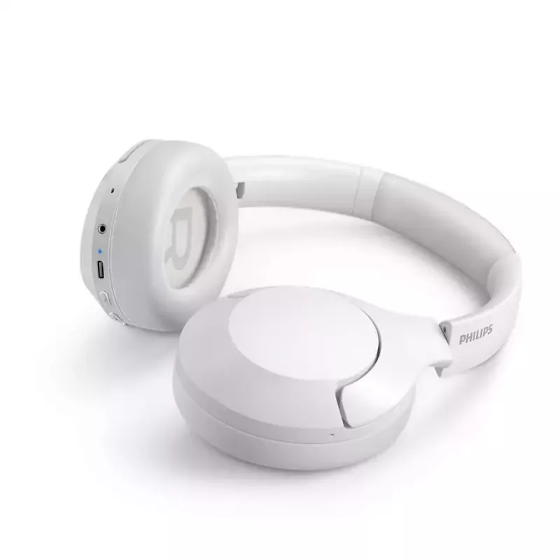 Philips TAH8506WT/00 austiņas/austiņu komplekts Bezvadu Galvas lente Zvani/Mūzika USB Type-C Bluetooth Balts