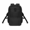 DICOTA Eco Core - 13-14,1 collu klēpjdatora mugursoma - melna / 300d 100% pārstrādāts PET poliesters