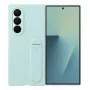 Samsung Galaxy Fold7 Silikona maciņš, Vāciņš, Samsung, Galaxy Z Fold7, 20,3 cm (8 collas), Piparmētru krāsa