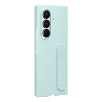 Samsung Galaxy Fold7 Silikona maciņš, Vāciņš, Samsung, Galaxy Z Fold7, 20,3 cm (8 collas), Piparmētru krāsa