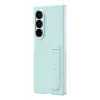 Samsung Galaxy Fold7 Silikona maciņš, Vāciņš, Samsung, Galaxy Z Fold7, 20,3 cm (8 collas), Piparmētru krāsa