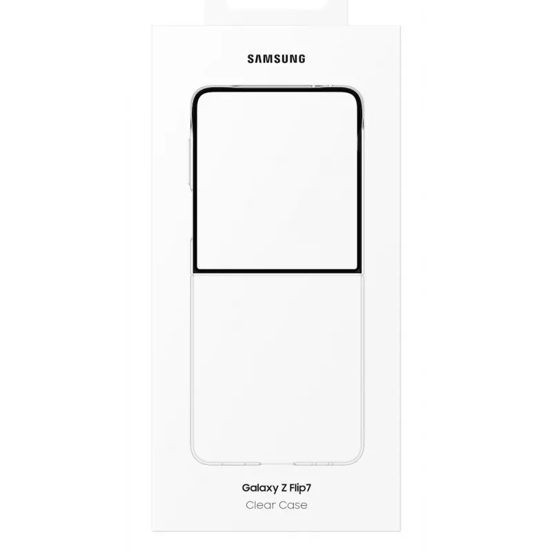 Samsung Caurspīdīgs Vāciņš Galaxy Z Flip7, Vāciņš, Samsung, Galaxy Z Flip7, 17.5 cm (6.9 collas), Caurspīdīgs