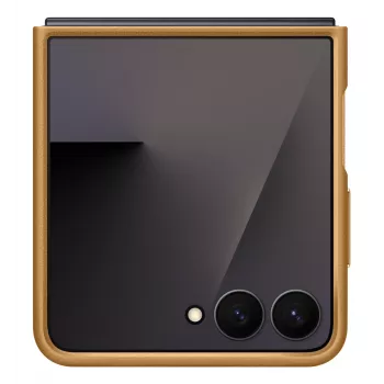 Aizsargājošs atlokāmais vāciņš Samsung Flip7 Kindsuit EF-VF766PAEGWW Galaxy Z Flip7 — Kamieļkrāsa