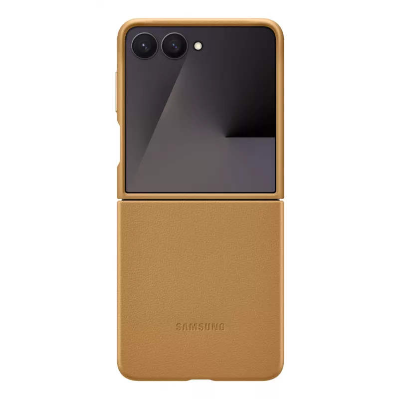 Aizsargājošs atlokāmais vāciņš Samsung Flip7 Kindsuit EF-VF766PAEGWW Galaxy Z Flip7 — Kamieļkrāsa