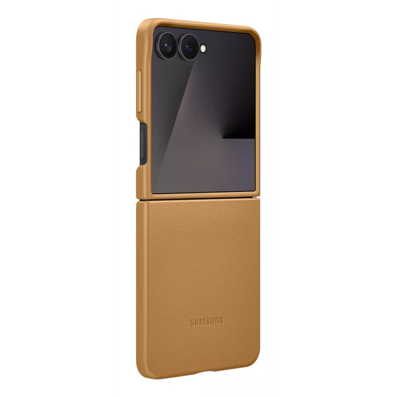 Aizsargājošs atlokāmais vāciņš Samsung Flip7 Kindsuit EF-VF766PAEGWW Galaxy Z Flip7 — Kamieļkrāsa