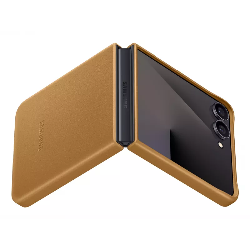 Aizsargājošs atlokāmais vāciņš Samsung Flip7 Kindsuit EF-VF766PAEGWW Galaxy Z Flip7 — Kamieļkrāsa