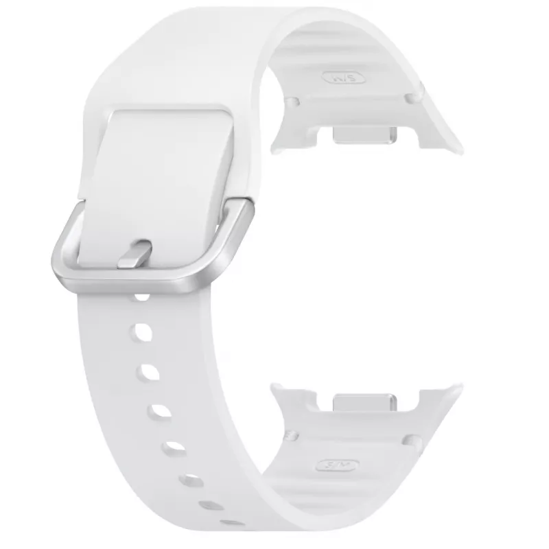 Samsung Sport Band (S/M) for Galaxy Watch8 | Watch8 Classic, Siksniņa, Viedpulkstenis, Balta, Samsung, Galaxy Watch8 | Watch8, Gumija