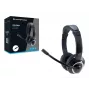 Conceptronic POLONA02B austiņas/headset ar vadu, galvas siksnas, paredzēts spēlēm, melns