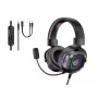 Conceptronic ATHAN Stereo Sound Gaming Headset, vadu, 20–20000 Hz, spēlēm, 477 g, austiņas, melnas