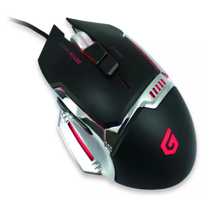 Conceptronic DJEBBEL 8, spēļu USB pele, 8 programmējamas pogas, 4000 DPI