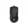 Conceptronic DJEBBEL 6D Gaming pele, 7200 DPI, Right-hand, Optical, USB Type-A, 7200 DPI, Melns