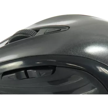 Conceptronic CLLM5BTRVWL 6 pogu bezvadu ceļojumu pele, labroku, optiskā, RF bezvadu, 1600 DPI, melna