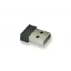 Conceptronic CLLM5BTRVWL 6 pogu bezvadu ceļojumu pele, labroku, optiskā, RF bezvadu, 1600 DPI, melna