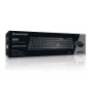 Conceptronic ORAZIO01DE tastatūra Pele iekļauts Mājas RF Bezvadu QWERTZ Vācu Melns