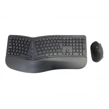 Conceptronic ORAZIO ERGO bezvadu ergonomiskā tastatūra un pele, spāņu izkārtojums