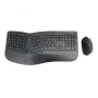 Conceptronic ORAZIO ERGO bezvadu ergonomiskā tastatūra un pele, spāņu izkārtojums