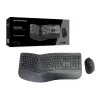 Conceptronic ORAZIO ERGO bezvadu ergonomiskā tastatūra un pele, spāņu izkārtojums