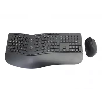 Conceptronic ORAZIO ERGO bezvadu ergonomiskā tastatūra un peles komplekts, vācu izkārtojums