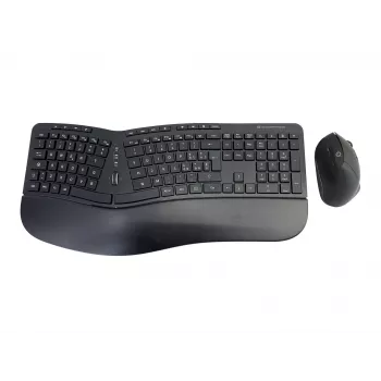 Conceptronic ORAZIO ERGO bezvadu ergonomiskā tastatūras un peles komplekts, itāļu izkārtojums