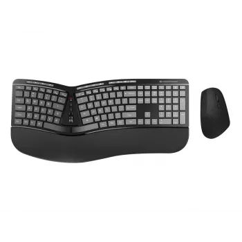Conceptronic ERGO bezvadu ergonomiskās tastatūras un peles komplekts, QWERTY EN (US)