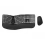 Conceptronic ERGO bezvadu ergonomiskās tastatūras un peles komplekts, QWERTY EN (US)
