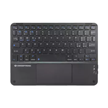 Conceptronic TOBIN01BIT 10 collu Bluetooth skārienpaliktņa tastatūra, QWERTY itāļu