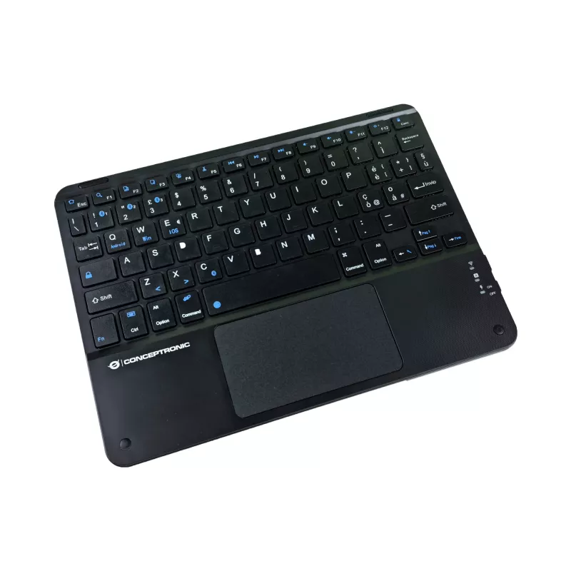 Conceptronic TOBIN01BIT 10 collu Bluetooth skārienpaliktņa tastatūra, QWERTY itāļu