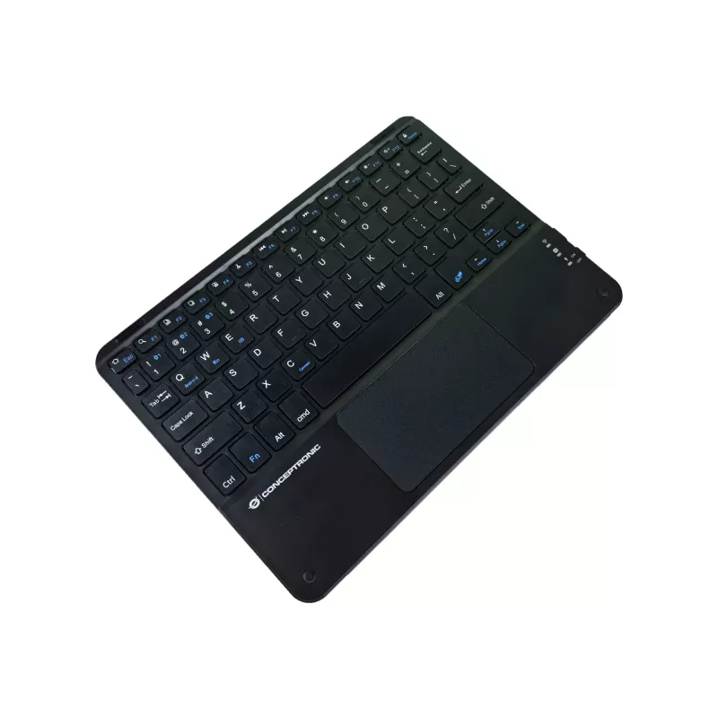 Conceptronic TOBIN01BUS 10 collu Bluetooth skārienpaliktņa tastatūra, QWERTY EN (ASV)