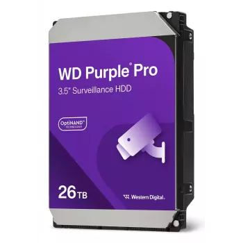 WESTERN DIGITAL Cietais disks - WD violeta Pro WD260PURP - 26TB - SATA 6Gb/s - 3.5 collas - 512MB Buferis