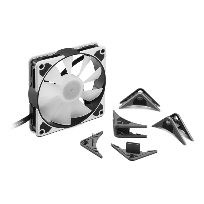 SHARKOON Silent Storm - datora korpusa 140 mm PWM ventilators, 14 cm, caurspīdīgs