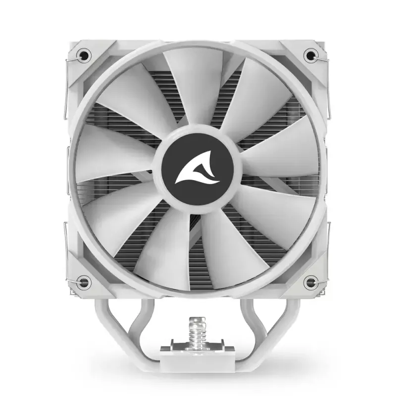 Gaisa dzesētājs Sharkoon A40 RGB 12 cm balts 500-1800 RPM 121.55 m³/h