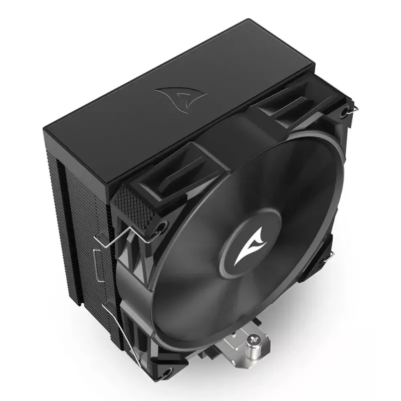 Gaisa dzesētājs Sharkoon A50 12 cm melns 500-1800 RPM 121.55 m³/h
