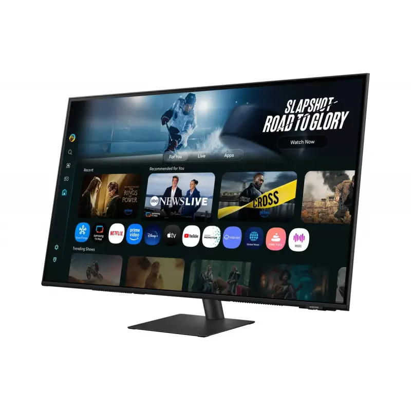 Samsung M7 M70F datora monitors 109,2 cm (43 colli) 3840 x 2160 pikseļi 4K Ultra HD LCD Melns